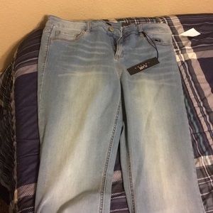 Charlotte Russe size 12 flare jeans NWT